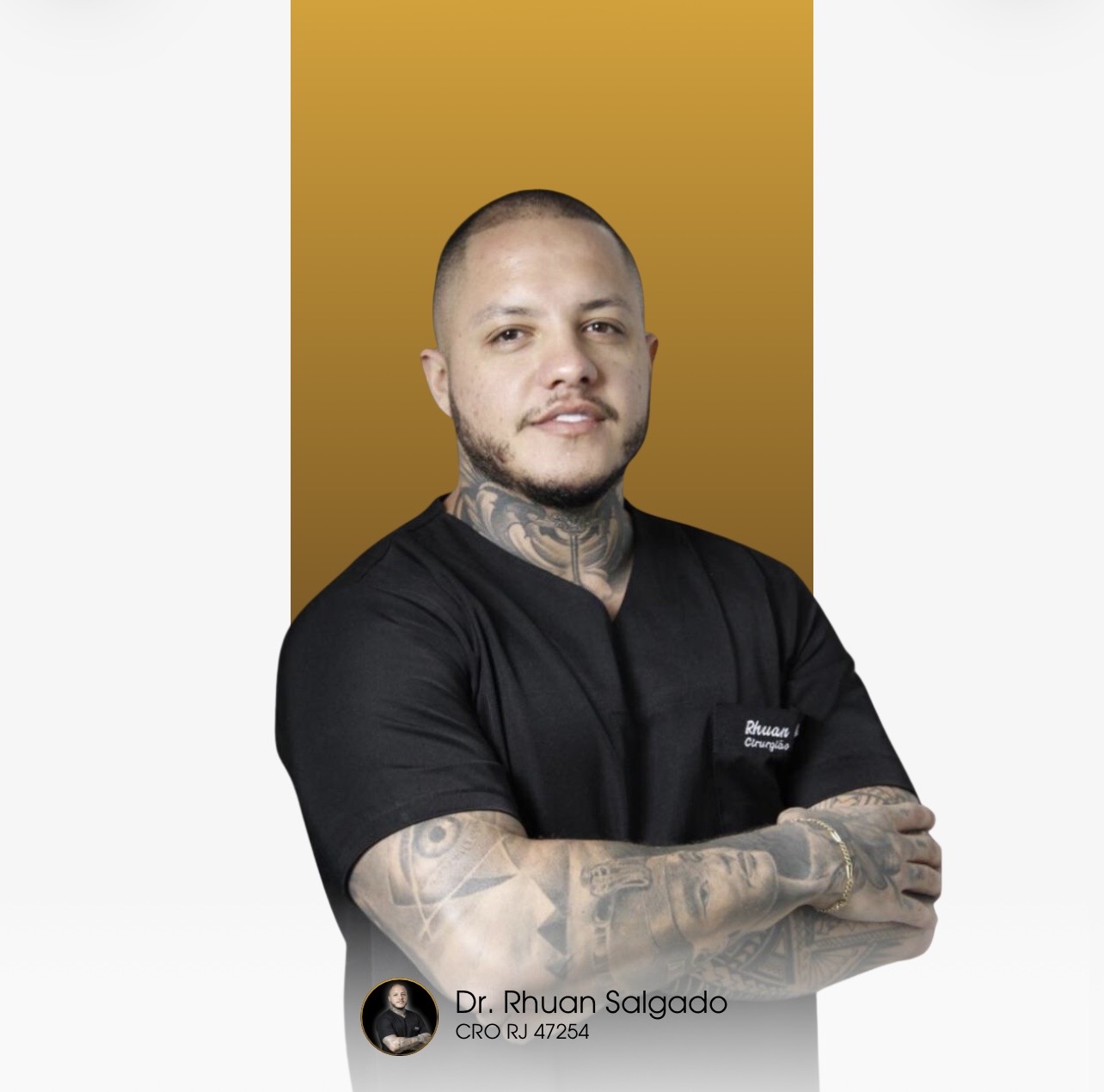 Dr. Rhuan Salgado, cirurgião-dentista